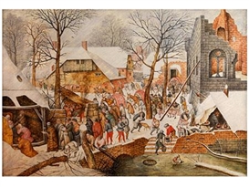 THE ADORATION OF THE KINGS by Pieter Brueghel the Younger